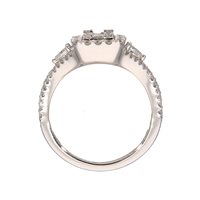 Vicenza - Piazzetta Palladio 2 - Ringe Crivelli Dame DIAMANTI in Gold Diamante 1.08 Ct VR29082 - VR29082